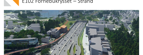 E18 Vestkorridoren: E102 Fornebukrysset – Strand